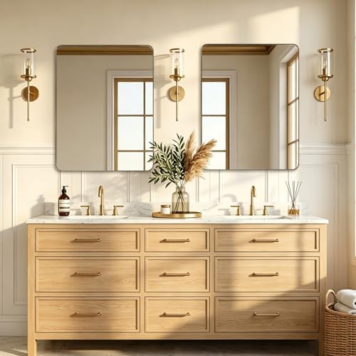 ANDY STAR Gold Bathroom Mirrors - Image 3