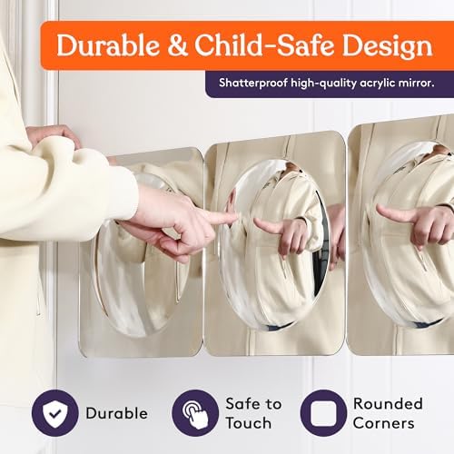 Special Supplies Sensory Bubble Wall Mirror - Image 4