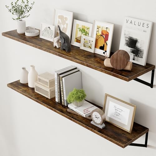 Axeman 12 Inch Deep Floating Shelves by Axeman