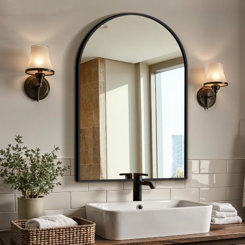Arched Bathroom Vanity Mirror for Over Sink by LawadaMirror