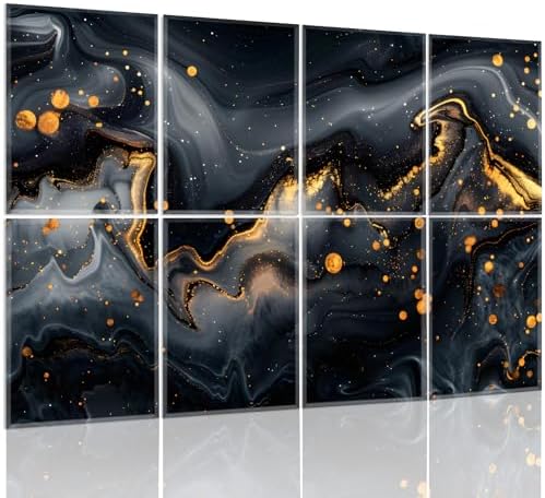 KIOSSUT 8 Pack Art Acoustic Panels Soundproof Wall Panels, Decorative Sound by KIOSSUT