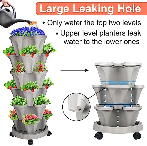 GameXcel Vertical Planter Tower - Image 3