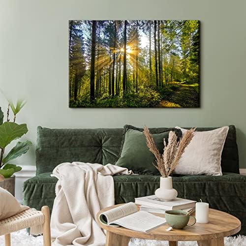 Large Forest Landscape Wall Art - Image 2