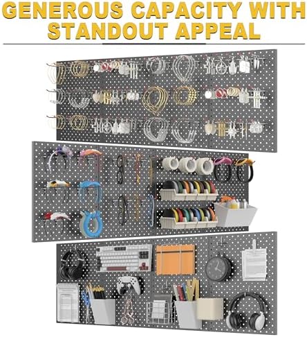 Ultrawall Pegboard Display Stand, Metal Tabletop Pegboard Display - Image 6