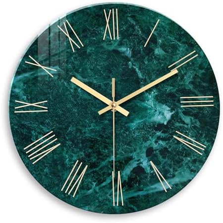 Teal Wall Clock Battery Operated 14 Inch by Constantplanet%E6%97%97%E8%88%B0%E5%BA%97