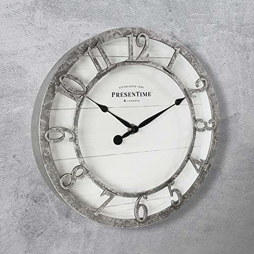 Presentime 10" Farmhouse Series Wall Clock - Image 2