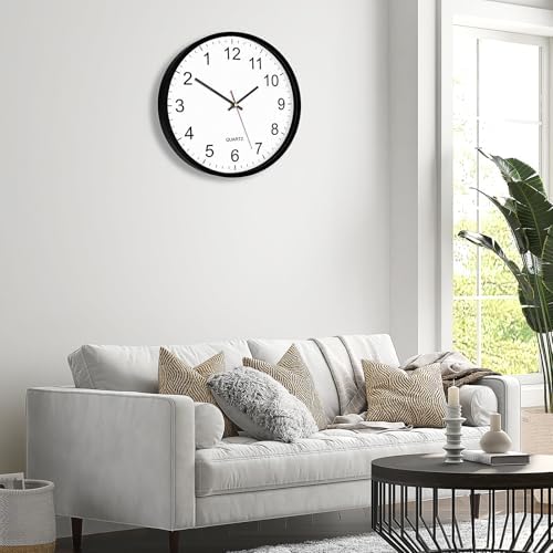 Foxtop Backwards Wall Clock for Mirror, Runs Counterclockwise - Image 4
