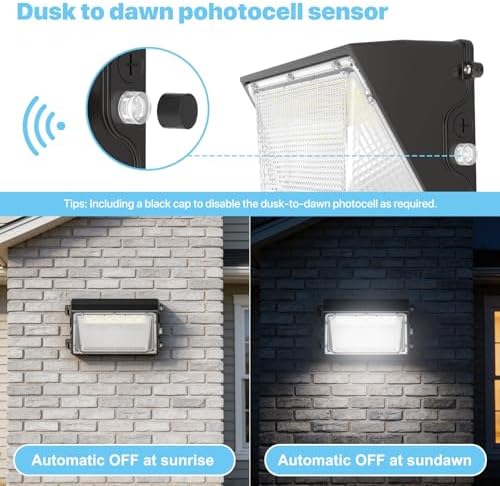 HYPERLITE LED Wall Pack Light: 150W Security Wall Lights - Image 2