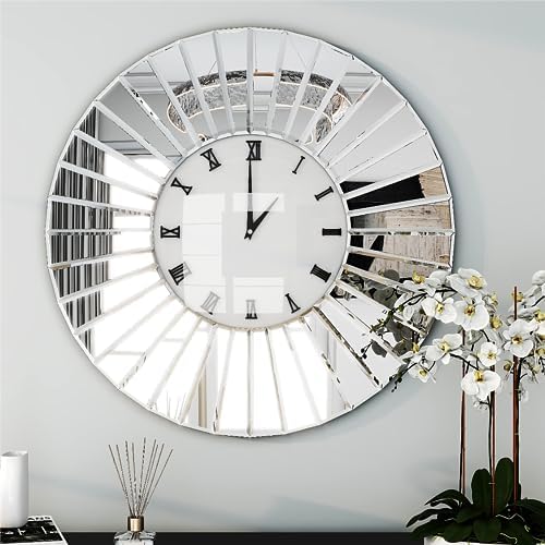 SHYFOY Mirrored Wall Clock by SHYFOYHomeDecoration