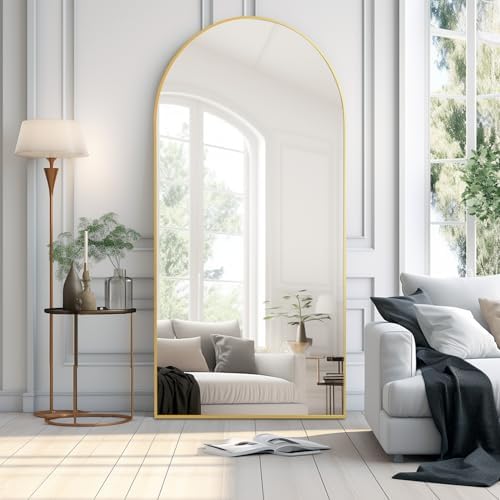 Dewfig Arched Full Length Mirror - Image 3