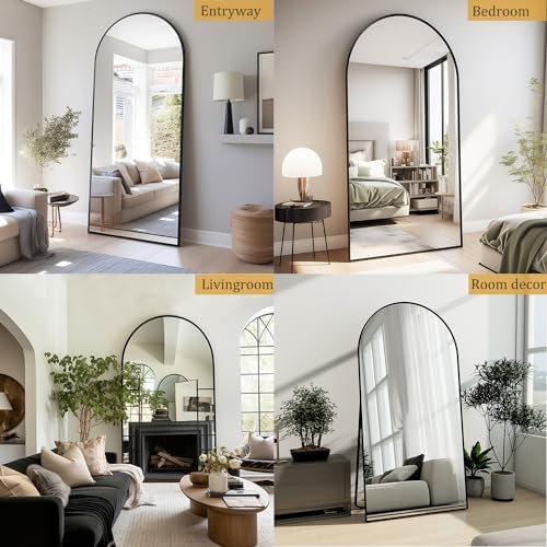 Dewfig Arched Full Length Mirror - Image 4