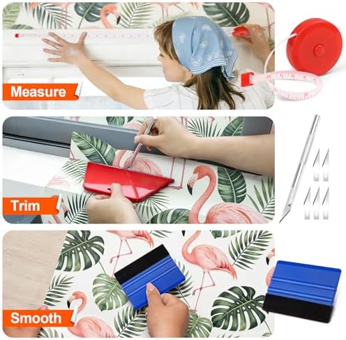 WRAPXPERT Wallpaper Tools, Wallpaper Smoothing Tool Kits, Peel and Stick - Image 2