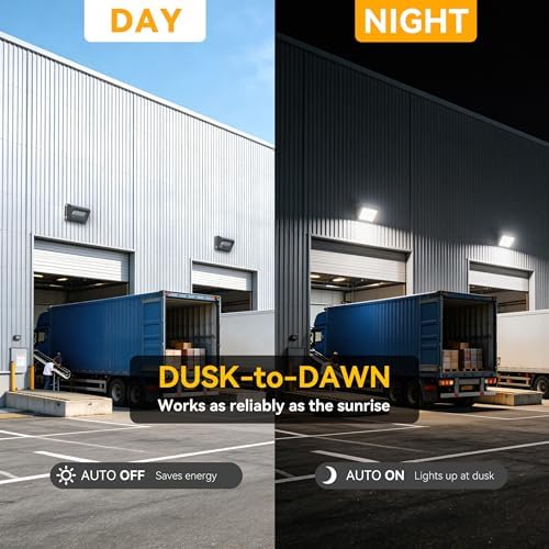 60W LED Wall Pack Light with Dusk to Dawn Photocell - Image 2