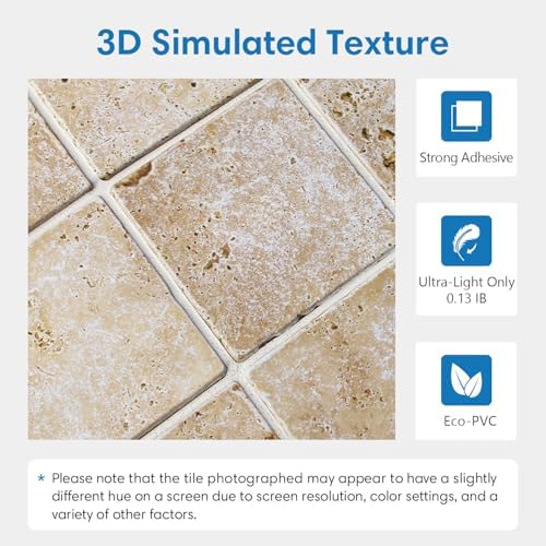 COMSTICKC 3D Faux Stone Wall Panels Peel and Stick - Image 3