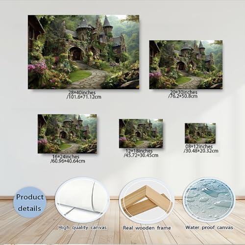 Serene Landscape Canvas Wall Art - Image 5