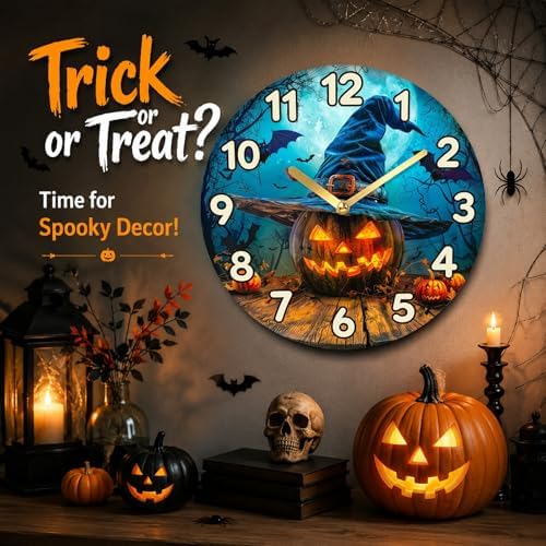 Halloween Wall Clock - Image 2