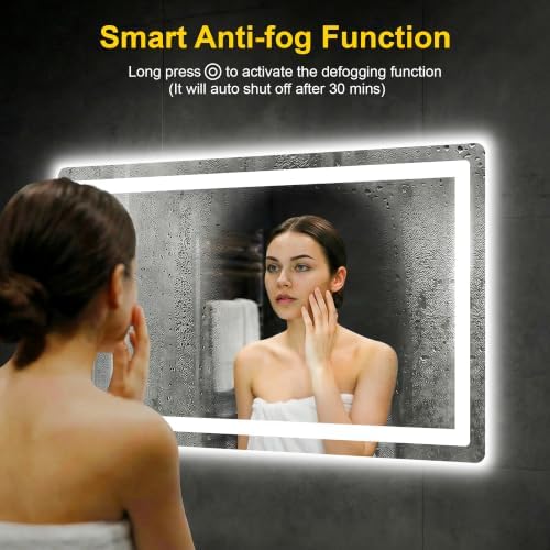 LED Bathroom Mirror with Lights - Image 4
