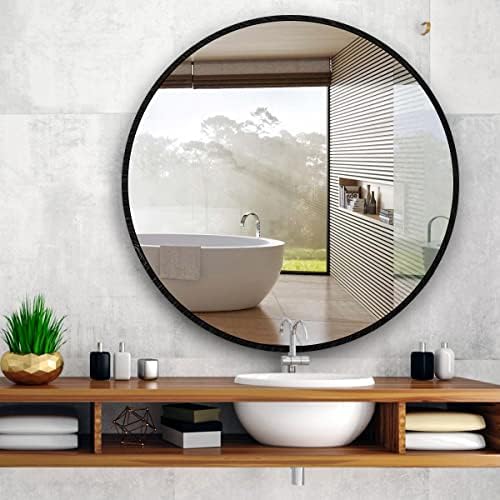 Itrue Round Metal Wall Mirror, 36 Inch - Image 2