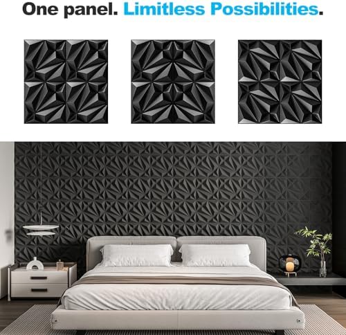 Art3d 33-Pack Accent 3D Textured Wall Panels, 11.8 x 11.8 in - Image 6