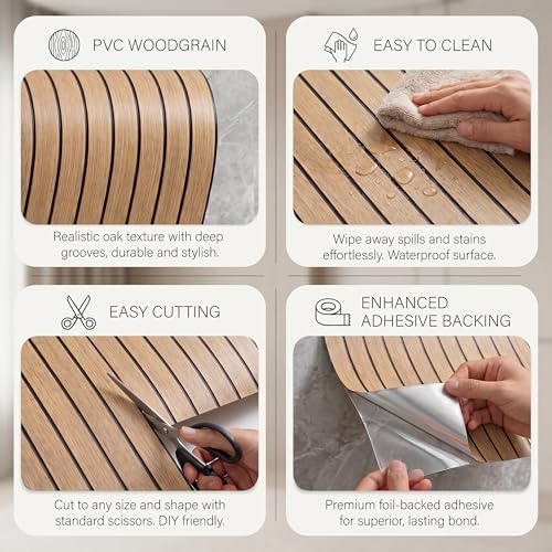 Peel and Stick Wall Panels：Waterproof & Easy to Cut - Image 4