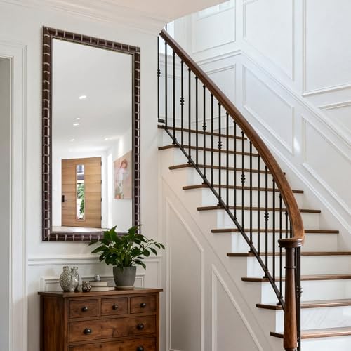 60'' x 30'' Large Brozne Mirror - Image 7