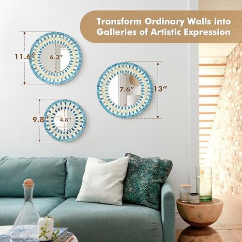 Handmade Mother of Pearl Mirror - Image 5
