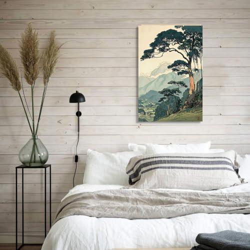 Unframed Pine Mountain Landscape Canvas Wall Art 24x36in - Image 4