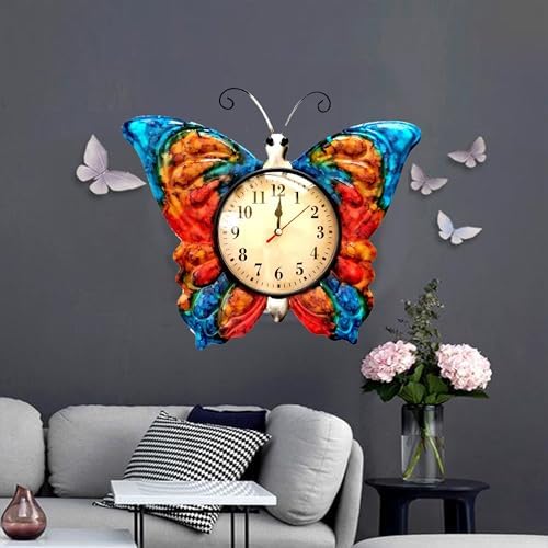 TXYS Wall Clock for Home Butterfly Decor Art Decorations ，Butterfly Outdoor - Image 3