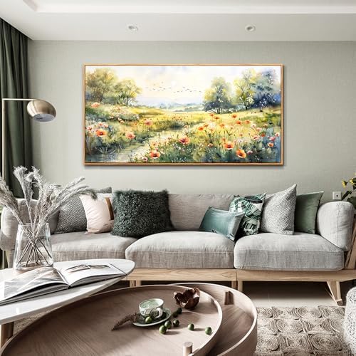 XIGUANGART Large Framed Wall Decor Canvas Wall Art - Image 3