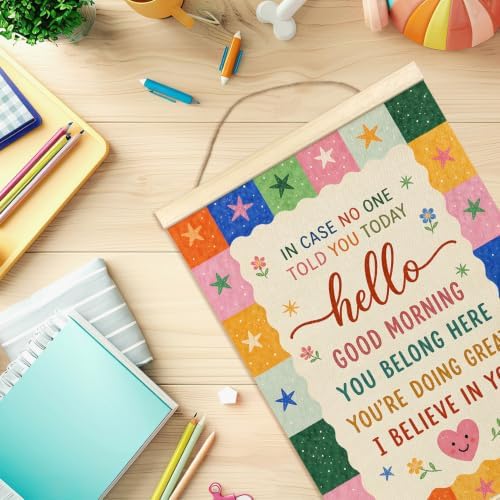 madalo Motivational Classroom Wall Art Poster Hanger Frame 12x16 Inch - Image 7