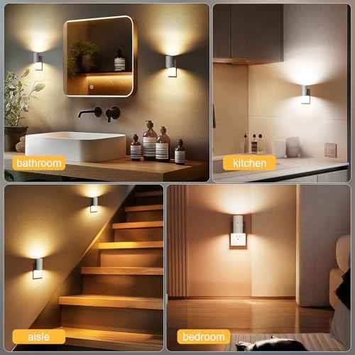 VOLISUN Night Lights Plug into Wall, Dimmable LED Nightlight - Image 6