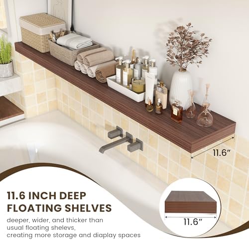 FLYJOE 72 Inch Floating Shelf - Image 4