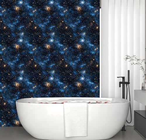 Laatse Dark Starry Sky Wallpaper Peel and Stick 17.5"x 118" - Image 5