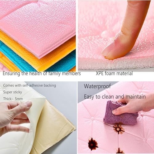 3D Wall Panels Peel and Stick Faux Foam 3D Brick Wallpaper Faux Brick Paneling - Image 5