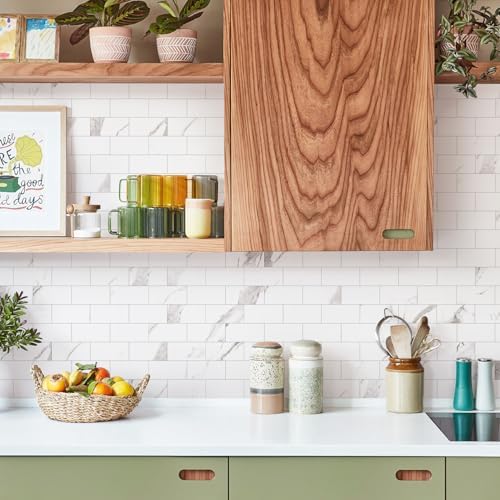 STICKGOO 10-Sheet Subway Tile Peel and Stick Backsplash - Image 2