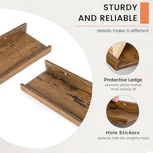 Picture Ledge Shelf, Floating Shelves - Image 4