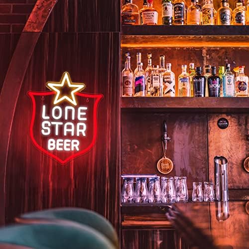 Lone Star Neon Signs for Wall Decor Neon Lights for Bedroom Led Signs Suitable - Image 4