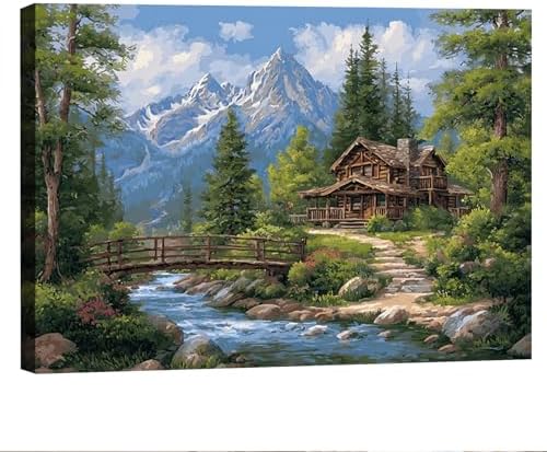 Serene Landscape Canvas Wall Art by Unknown