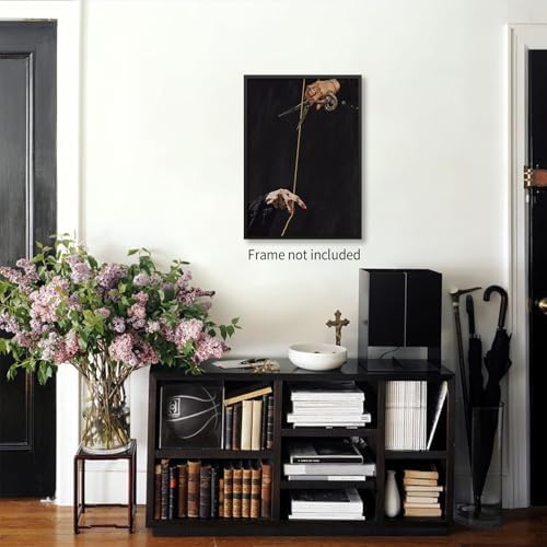Heltrappe Gothic Dark Academia Poster Moody Aesthetic Canvas Wall Art Ancient - Image 3