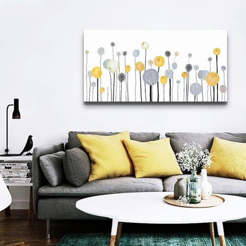 MHARTK66 Abstract Canvas Wall Art Dandelion Modern Minimalist Wall Decor – - Image 2