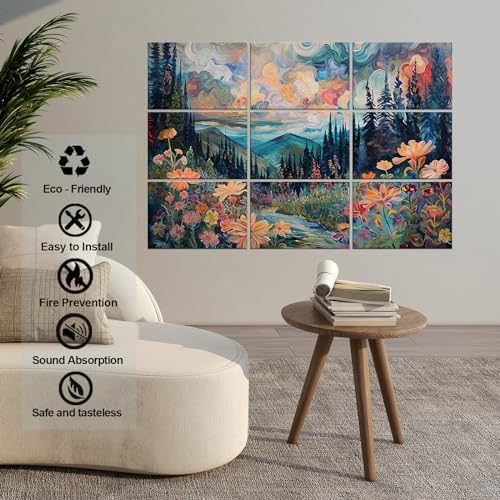9 Pack Art Acoustic Panels - Image 3