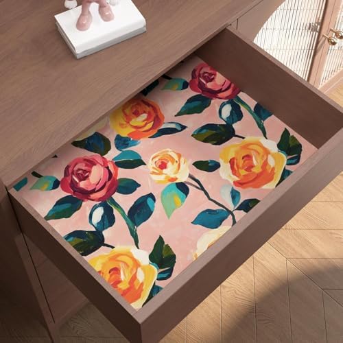 Laatse Watercolor Boho Floral Peel and Stick Wallpaper 17.5" 118" - Image 3