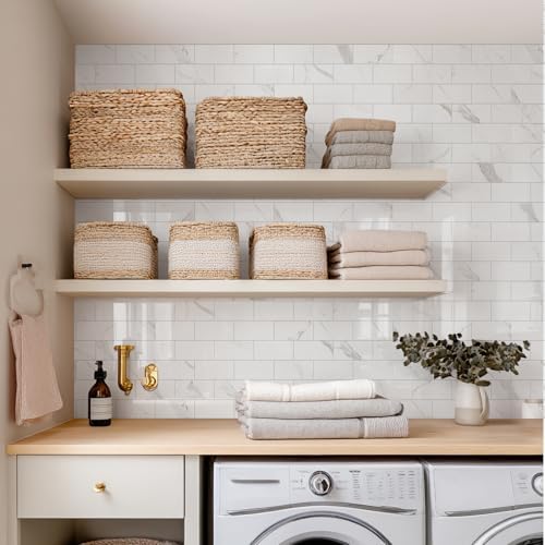 Vamos Tile 100-Pack Peel and Stick Backsplash Tile - Image 5