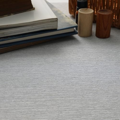 Grasscloth Peel & Stick Real Woven Striped Textured Wallpaper - Image 5