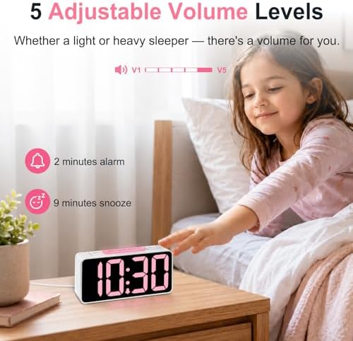 DreamSky Small Digital Alarm Clock - Image 6