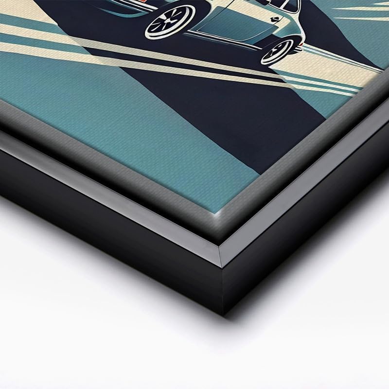 InkFlow Posters Vintage Sports Car Canvas Poster - Image 2