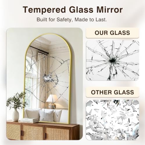 Arched Bathroom Vanity Mirror for Over Sink - Image 5