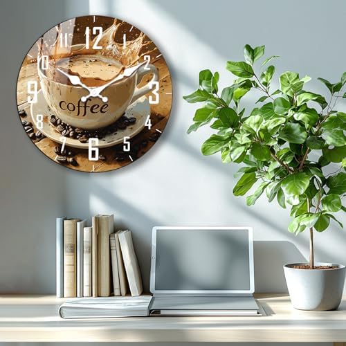 Round Farmhouse Wall Clock - Image 4