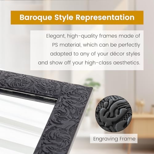 Beauty4U 50” x 14" Full Length Wall Mirror - Image 4