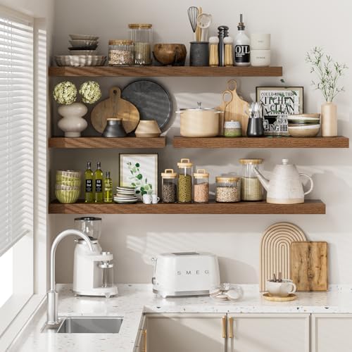 Heimlove 12" Deep Floating Shelves - Image 4